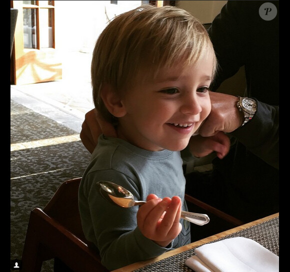Giuliana Rancic a ajouté une photo de son fils Duke sur son compte Instagram, le 1er avril 2015