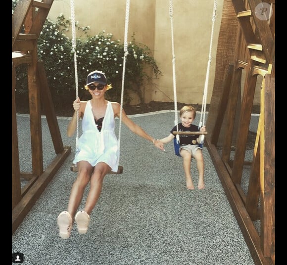 Giuliana Rancic a ajouté une photo de son fils Duke sur son compte Instagram, le 15 mars 2015 