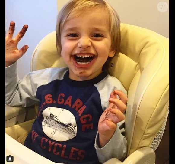 Giuliana Rancic a ajouté une photo de son fils Duke sur son compte Instagram, le 11 mars 2015