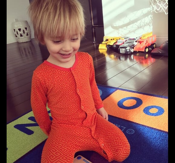 Giuliana Rancic a ajouté une photo de son fils Duke sur son compte Instagram, le 4 mars 2015