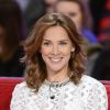 Mélissa Theuriau - Enregistrement de l'émission Vivement Dimanche à Paris le 25 mars 2015.