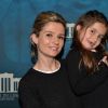 Marie Inbona et sa fille Roxane - Vernissage de l'exposition "Harry Potter" à la Cité du Cinéma à Saint-Denis, le 2 avril 2015.