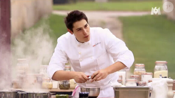 Xavier dans Top Chef 2015 (épisode 11, la demi-finale), le lundi 6 avril 2015 sur M6.