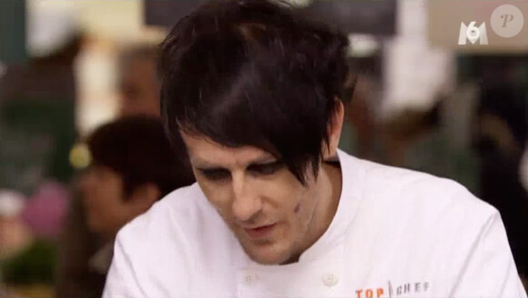 Olivier dans Top Chef 2015 (épisode 11, la demi-finale), le lundi 6 avril 2015 sur M6.