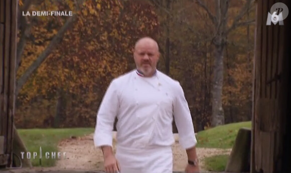 dans Top Chef 2015 (épisode 11, la demi-finale), le lundi 6 avril 2015 sur M6.