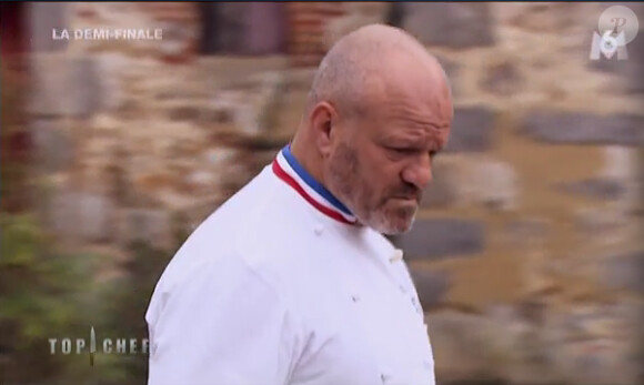 Philippe Etchebest dans Top Chef 2015 (épisode 11, la demi-finale), le lundi 6 avril 2015 sur M6.