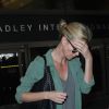 Charlize Theron à l'aéroport de Los Angeles le 1er avril 2015.