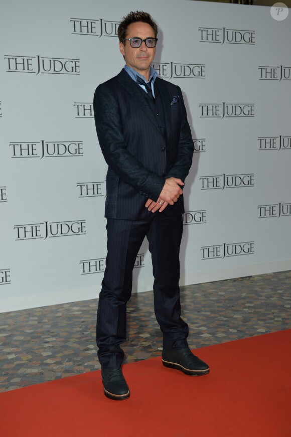 Robert Downey Jr - Premiere du film "The Judge" à Rome en Italie le 15 octobre 2014