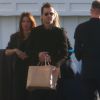 Exclusif - Justin Theroux, Amanda Anka - Anniversaire de Robert Downey Jr. qui fête ses 50 ans le 4 avril 2015 avec de nombreux invités au Barker Hangar à Santa Monica.