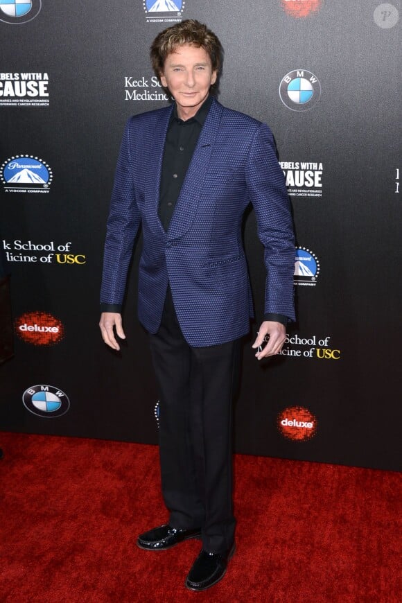 Barry Manilow se rend au 2nd Annual Rebel With A Cause Gala à Los Angeles, le 20 mars 2014