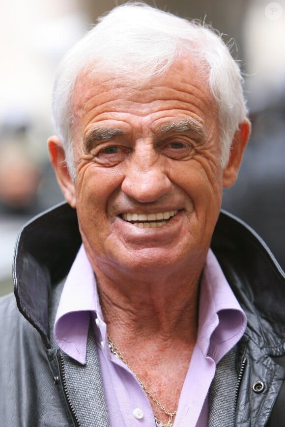 Jean-Paul Belmondo à Paris en novembre 2008. 