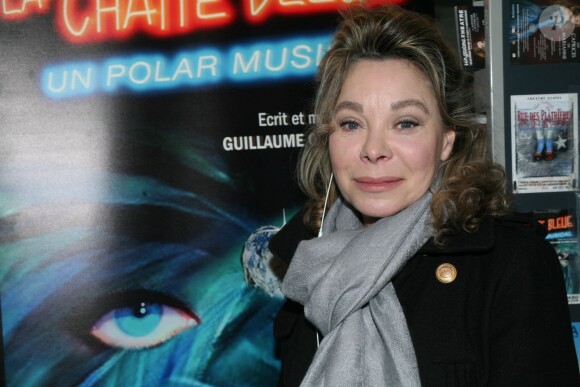 Grace de Capitani - Générale de la comédie musicale "Cabaret La Chatte Bleue" à Paris le 8 avril 2015.