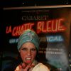 Nadine Girard - Générale de la comédie musicale "Cabaret La Chatte Bleue" à Paris le 8 avril 2015.