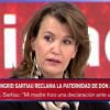 Ingrid Jeanne Sartiau, qui dit être la fille du roi Juan Carlos Ier, dans l'émission "Un tiempo nuevo" sur Telecinco - janvier 2015