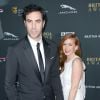 Sacha Baron Cohen, Isla Fisher à l'hôtel Beverly Hilton à Beverly Hills, le 9 novembre 2013.
