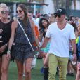  Stacy Keibler, Jared Pobre au 2&egrave;me jour du Festival "Coachella Valley Music and Arts" &agrave; Indio, le 11 avril 2015 