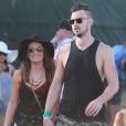  Lea Michele et son petit ami Matthew Paetz au 2ème jour du Festival "Coachella Valley Music and Arts" à Indio, le 11 avril 2015 