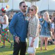  Kate Bosworth et son mari Michael Polish au 2ème jour du Festival "Coachella Valley Music and Arts" à Indio, le 11 avril 2015 