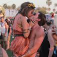  Sarah Hyland et son petit ami Dominic Sherwood au 2&egrave;me jour du Festival "Coachella Valley Music and Arts" &agrave; Indio, le 11 avril 2015 