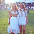  Paris Hilton, Nicky Hilton - People au 1er jour du Festival "Coachella Valley Music and Arts" à Indio le 10 avril 2015 