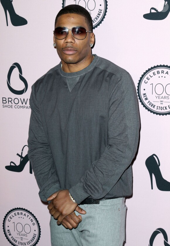 Nelly à la soirée "Brown Shoe Company 100 Years On The Stock Exchange Celebration" à New York, le 23 avril 2014.
