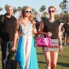 Paris Hilton et Nicky Hilton au 3ème jour du Festival de "Coachella Valley Music and Arts" à Indio, le 11 avril 2015 