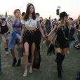  Hailey Baldwin, Kendall Jenner et Fergie au 3&egrave;me jour du Festival de "Coachella Valley Music and Arts" &agrave; Indio, le 11 avril 2015&nbsp; 