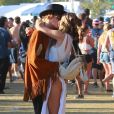  Gigi Hadid et son petit-ami Cody Simpson tr&egrave;s amoureux au 3&egrave;me jour du Festival de "Coachella Valley Music and Arts" &agrave; Indio, le 11 avril 2015&nbsp; 