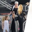 Bruce Willis, Demi Moore and family, Tallulah Willis, Scout LaRue Willis, viennent soutenir Rumer Willis qui participe &agrave; Dancing With The Stars &agrave; Los Angeles, le 13 avril 2015 