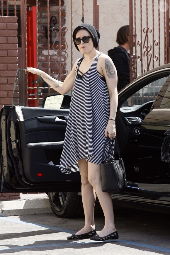 Rumer Willis va s'entrainer pour Dancing With The Stars, le 5 avril 2015