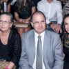 Les parents de Gisele Bündchen Vania et Valdir, ont assisté aux adieux de Gisele Bündchen aux défilés à l'occasion du défilé Colcci à Sao Paulo au Brésil le 15 avril 2015. 