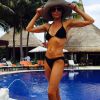 Lisa Rinna en vacances au Belize, sur Instagram 27 mars 2015