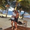 Lisa Rinna en vacances au Belize, sur Instagram le 1er avril 2015