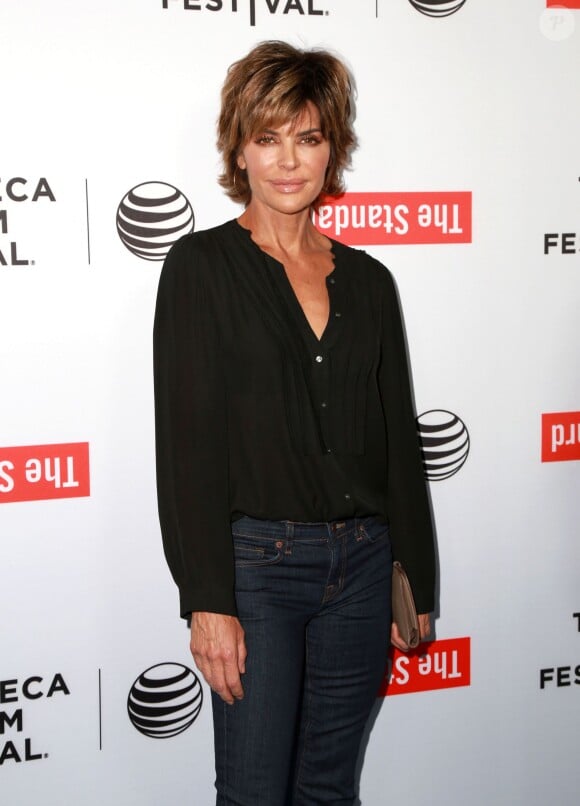 Lisa Rinna lors d'une réception lors du "2015 Tribeca Film Festival LA Kickoff " à Los Angeles, le 23 mars 2015.   
