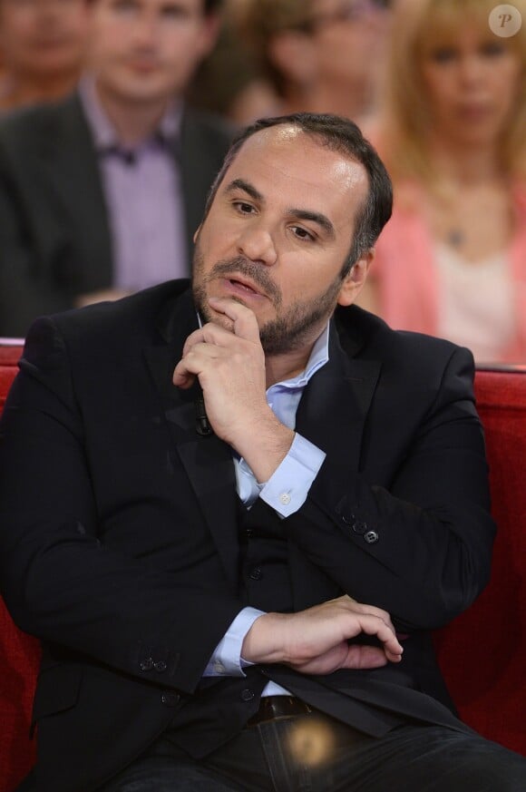 François-Xavier Demaison - Enregistrement de l'émission "Vivement Dimanche" à Paris le 15 avril 2015. L'émission sera diffusée le 19 Avril 2015.