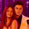 Hiba Tawaji et David Thibault, dans The Voice 4 (demi-finale), le samedi 18 avril 2015 sur TF1.