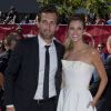 Jarret Stoll des Los Angeles Kings et Erin Andrews le 16 juin 2014 à Los Angeles lors des ESPY Awards. Le joueur pro de hockey sur glace a été arrêté le 17 avril 2015 à Las Vegas pour une affaire de drogues.