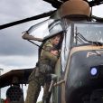  Le prince Harry a fait un vol de reconnaissance en hélicoptère Tigre, en avril 2015 dans la région de Darwin en Australie, dans le cadre de sa dernière mission dans l'armée. 