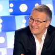 Laurent Ruquier, dans  On n'est pas couché  sur France 2, le samedi 18 avril 2015.