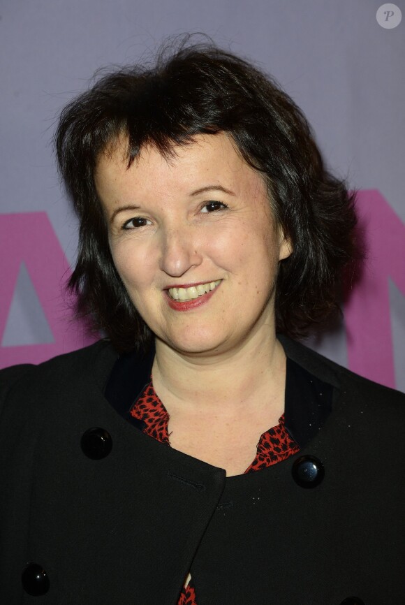 Anne Roumanoff, à l'Alhambra à Paris, le 13 novembre 2014.