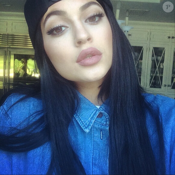 Selfie de Kylie Jenner publié le 14 septembre 2014.