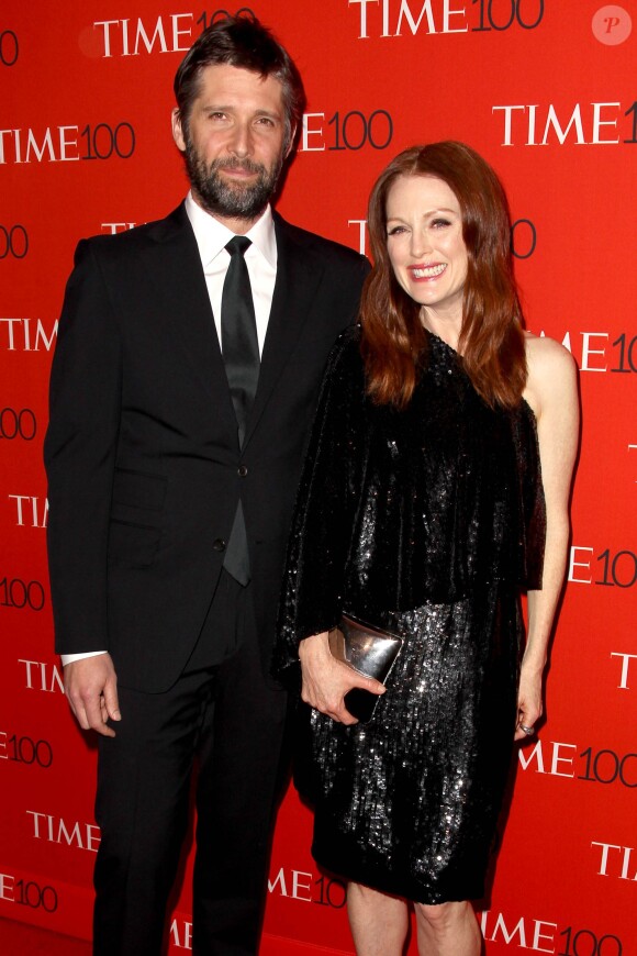 Bart Freundlich et Julianne Moore assistent au gala Time 100 du magazine TIME au Frederick P. Rose Hall. New York, le 21 avril 2015.