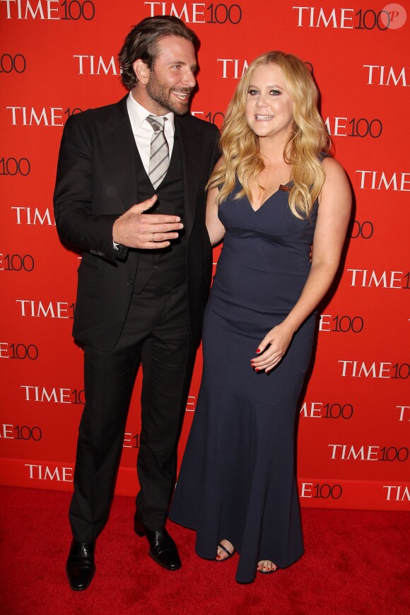Bradley Cooper et Amy Schumer assistent au gala Time 100 du magazine TIME au Frederick P. Rose Hall. New York, le 21 avril 2015.