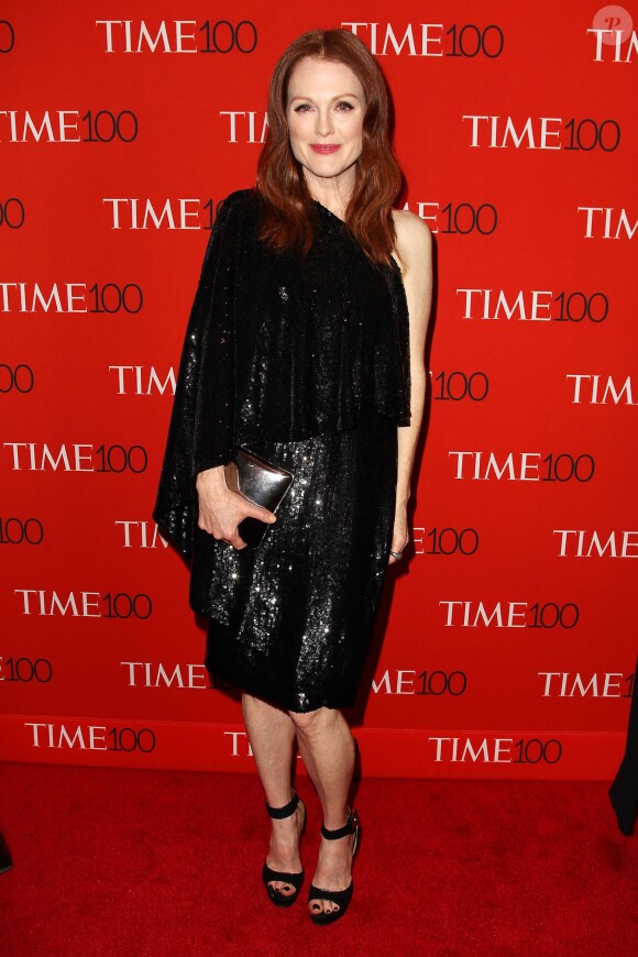 Julianne Moore assiste au gala Time 100 du magazine TIME au Frederick P. Rose Hall. New York, le 21 avril 2015.