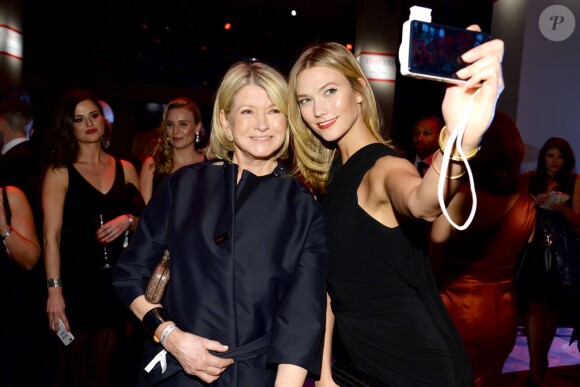 Martha Stewart et Karlie Kloss assistent au gala Time 100 du magazine TIME au Frederick P. Rose Hall. New York, le 21 avril 2015.