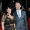 E. L. James et son mari Niall Leonard à Berlin, le 11 février 2015.