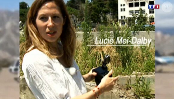 Lucie Mei, disparue sur le tournage de Dropped le 9 mars 2015 lors de l'accident d'hélicoptères qui avait coûté la vie à 10 personnes