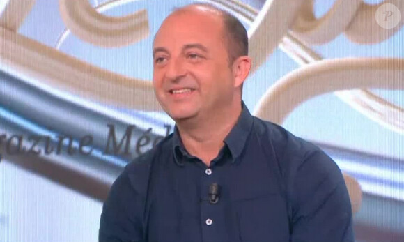 Le comédien Jean-Louis Barcelona, invité du Tube sur Canal+, le samedi 18 avril 2015.
