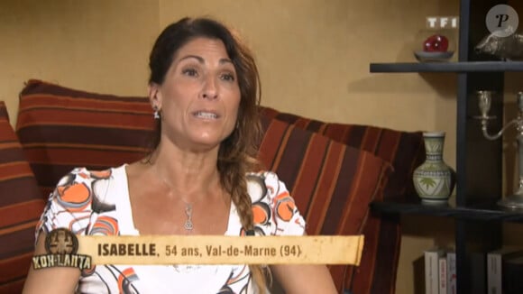 Isabelle, dans l'épisode de Koh-Lanta 2015 du vendredi 24 avril 2015 sur TF1.
