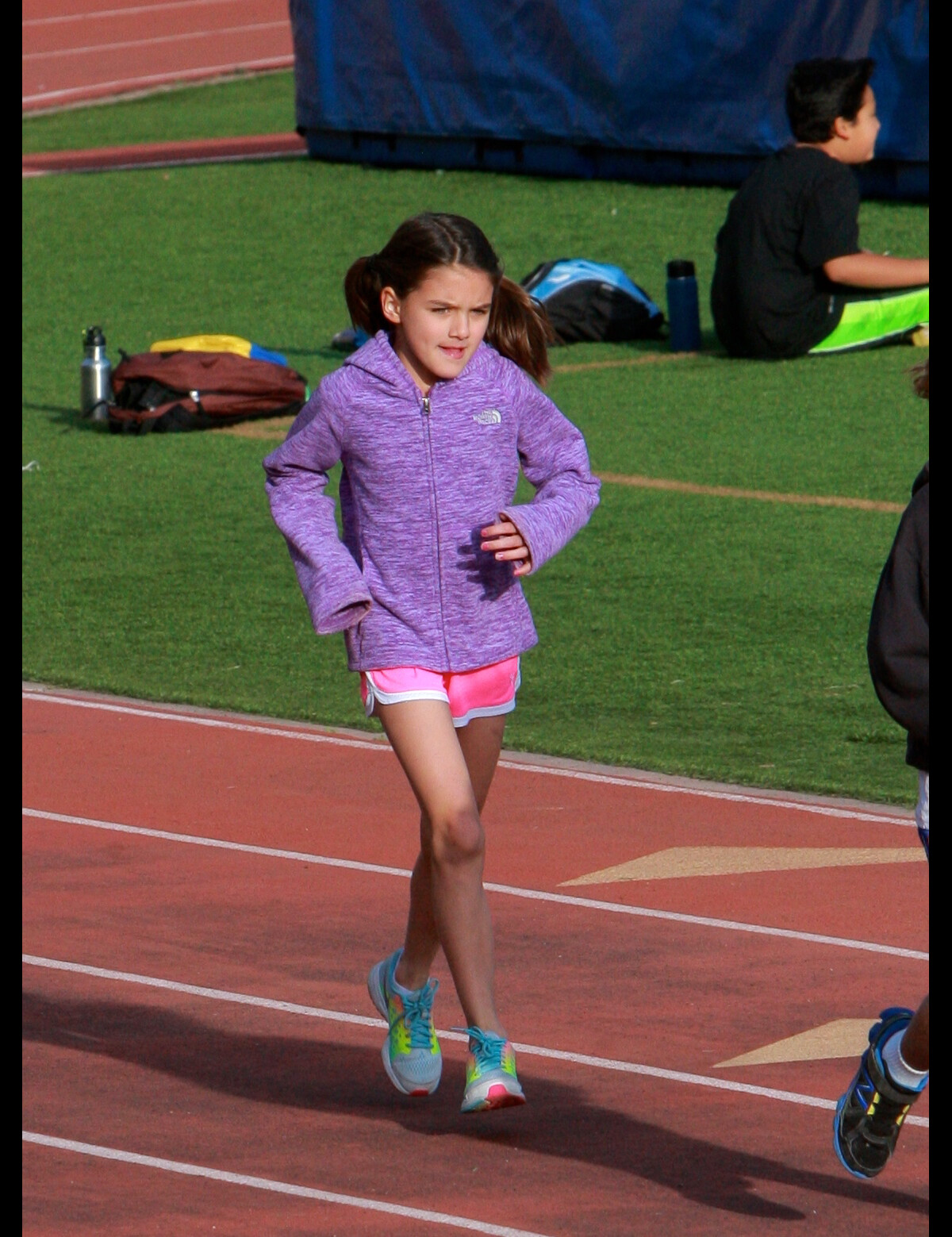 Photo Suri Cruise fait de l athl tisme Los Angeles le 8 avril